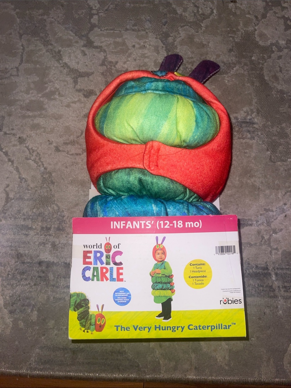 NWT Eric Carle costume caterpillar